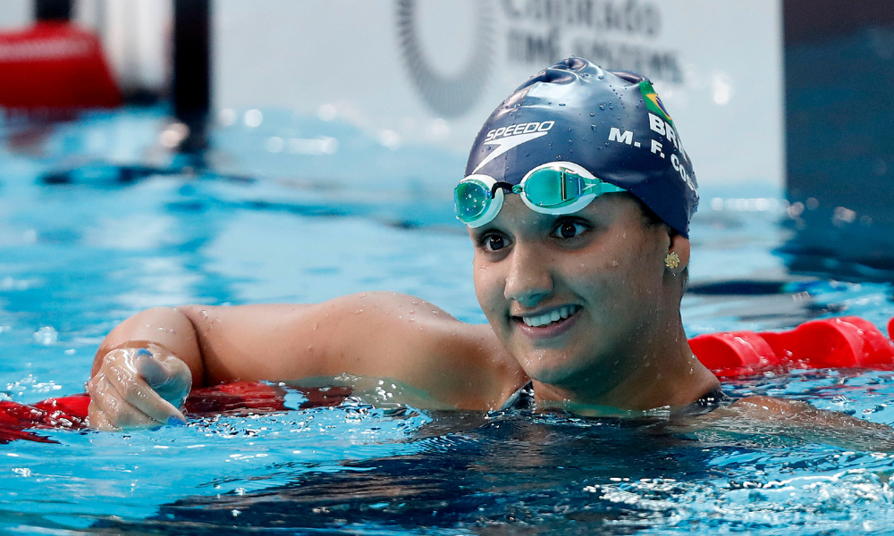 Maria Fernanda Costa nos 200m livre feminino dos Jogos Olímpicos de Paris-2024, Troféu josé finkel, natação