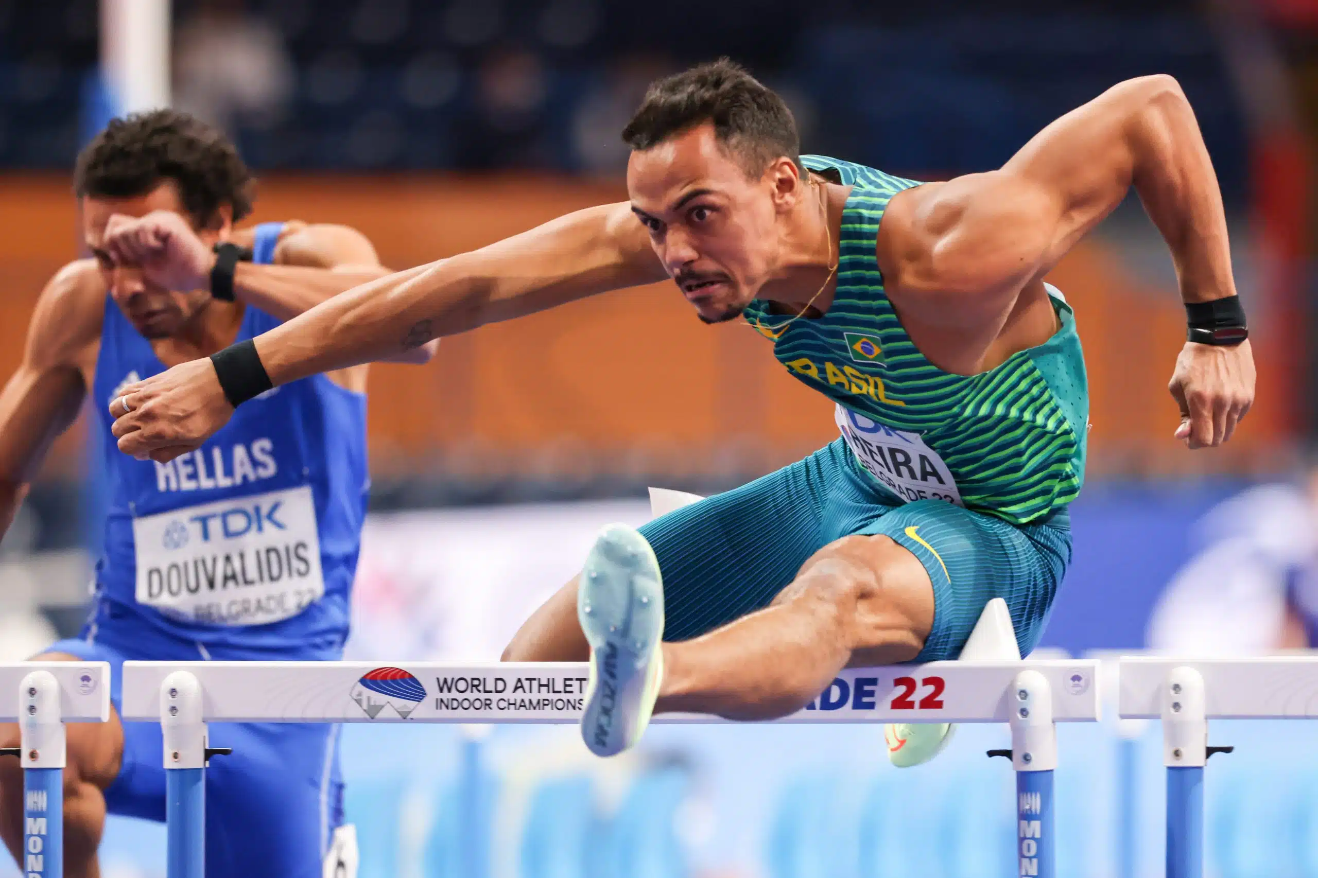 Rafael Pereira, do atletismo, 110 m com barreiras nos Jogos Olímpicos de Paris-2024; Grand Prix da Hungria