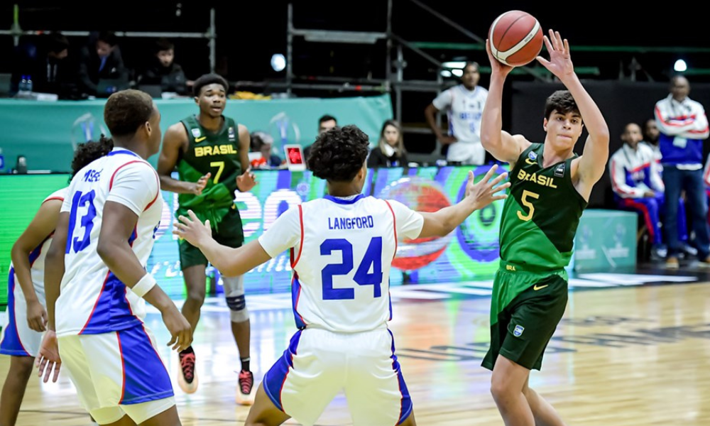 Brasil e Belize se enfrentam na Americup Sub-18 de basquete masculino