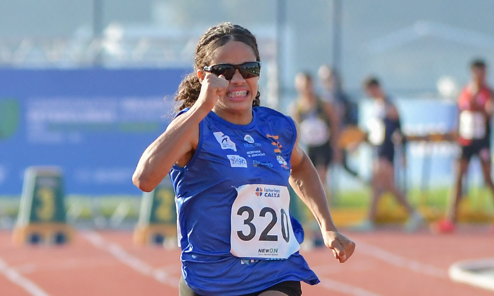 Hakelly Souza corre no Brasileiro Sub-20 de atletismo