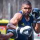 2024.07.24 - Jogos Olímpicos Paris 2024 - Boxe. Treino aberto para imprensa, da Seleção Brasileira de boxe. Na imagem, Abner Teixeira. Foto: Wander Roberto/COB