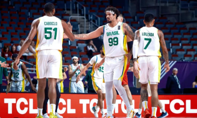 Lucas Dias e Caboclo representam o Brasil contra Camarões no Pré-Olímpico de basquete masculino