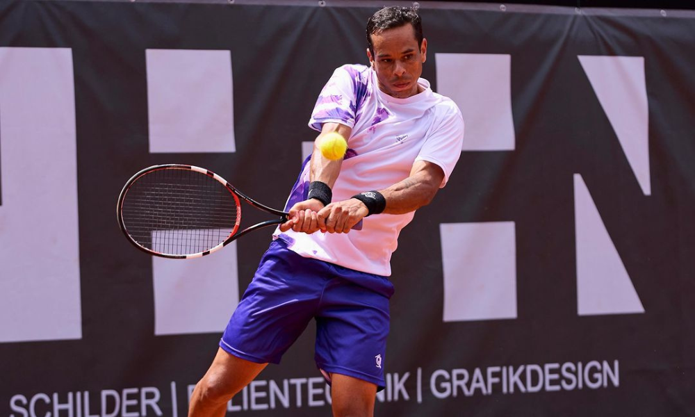 DanIel Dutra da Silva em ação no Challenger de Trieste