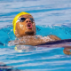 Gabriel Araújo nadando costas no Circuito Nacional de natação paralímpica (Foto: Alessandra Cabral/CPB)