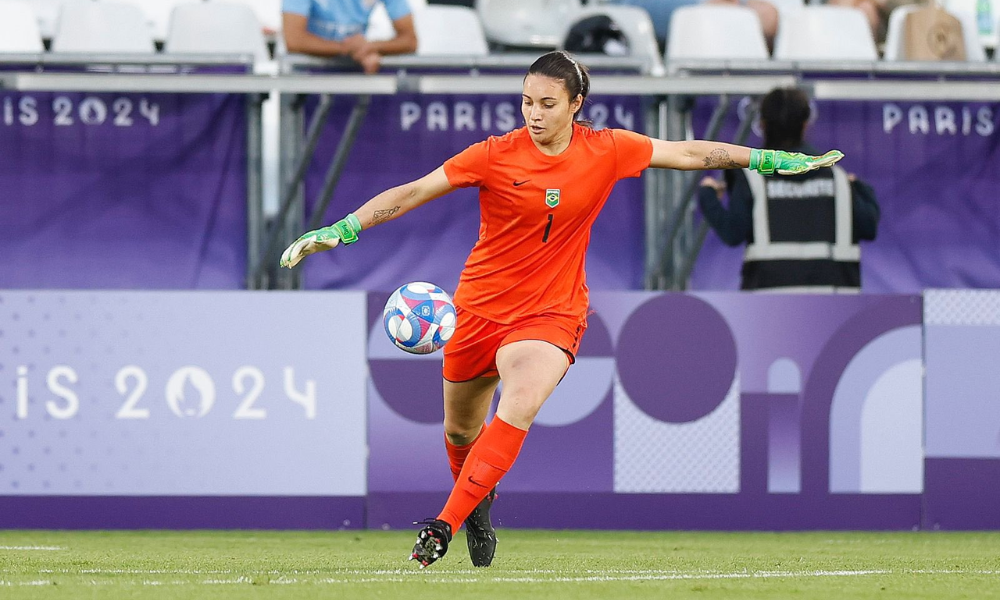 Lorena, goleira brasileira nos Jogos Olímpicos de Paris-2024 (Rafael Ribeiro/CBF)