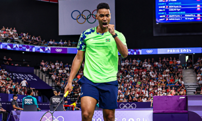 Ygor Coelho, principal representante brasileiro no badminton nos Jogos Olímpicos de Paris-2024 (Wander Roberto/COB)