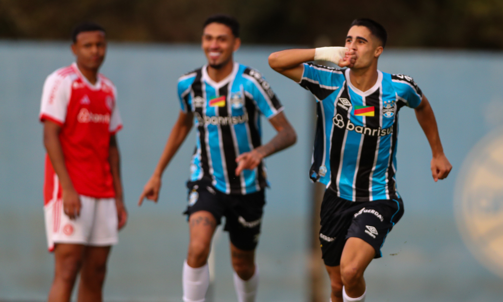 Grêmio x Internacional no Brasileirão sub-20