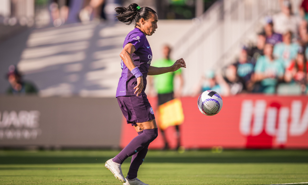 Marta em jogo do Orlando Pride pela NWSL