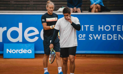 Rafael Matos e Orlando Luz no ATP de Bastad