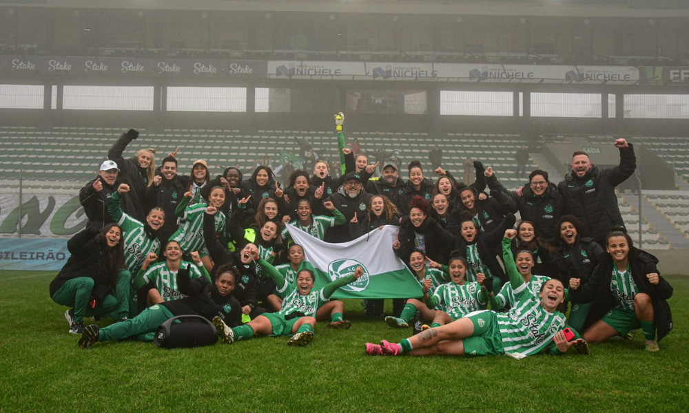 Time feminino do Juventude classificado para o Brasileirão Feminino de 2025