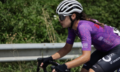Tota Magalhães em ação no Giro D'Italia Feminino - montanha