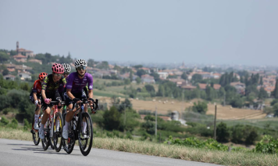 Tota Magalhães em ação no Giro D'Italia Feminino