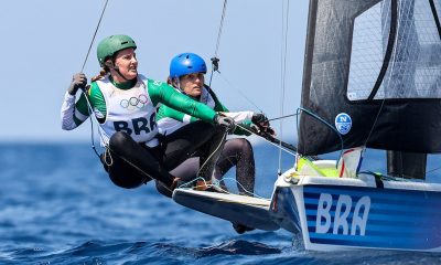 Martine Grael e Kahena Kunze na classe 49er FX - Vela - Jogos Olímpicos de Paris-2024, vela