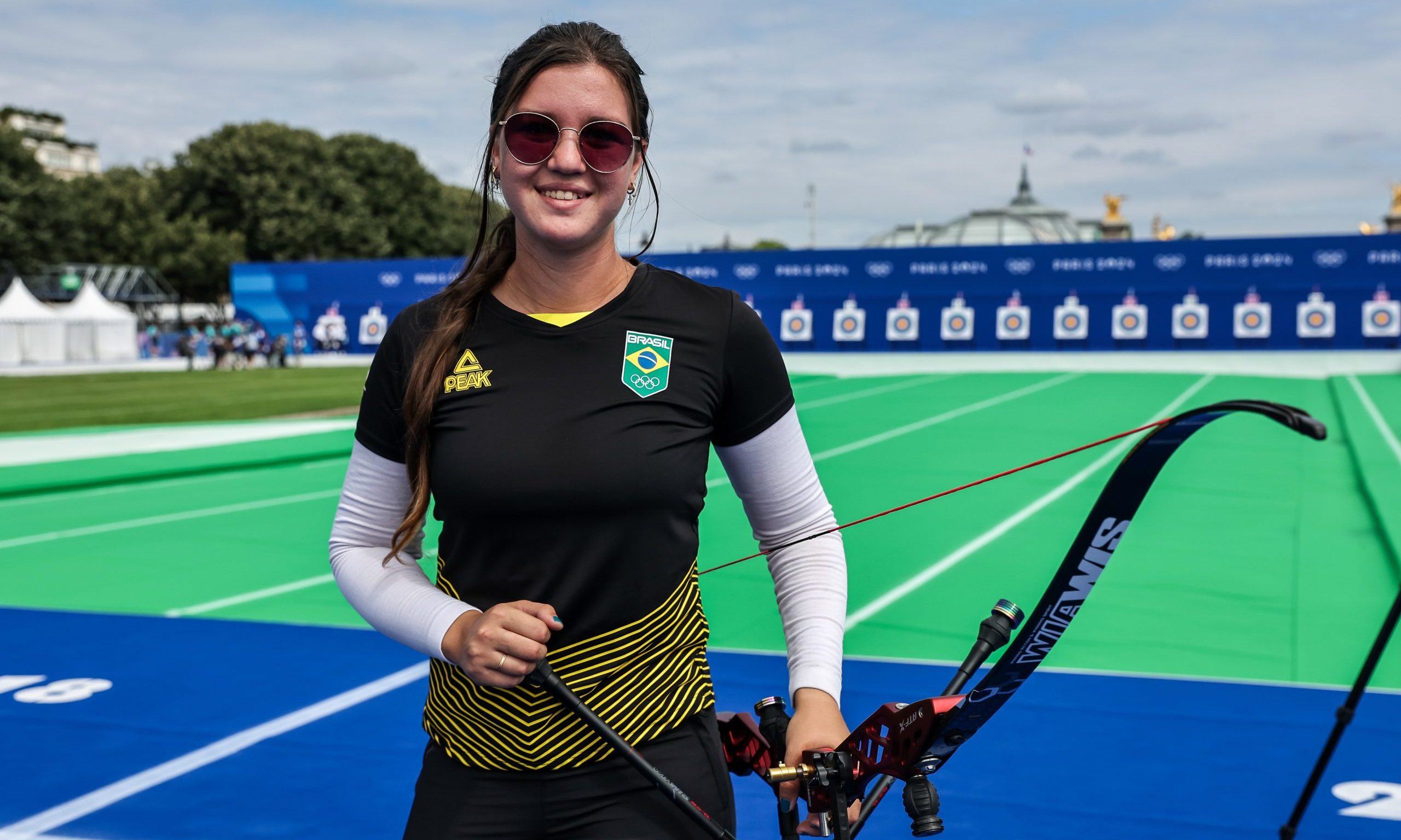 Ana Luiza Caetano tiro com arco Paris 2024 Jogos Olímpicos Olimpíada Marcus D'Almeida