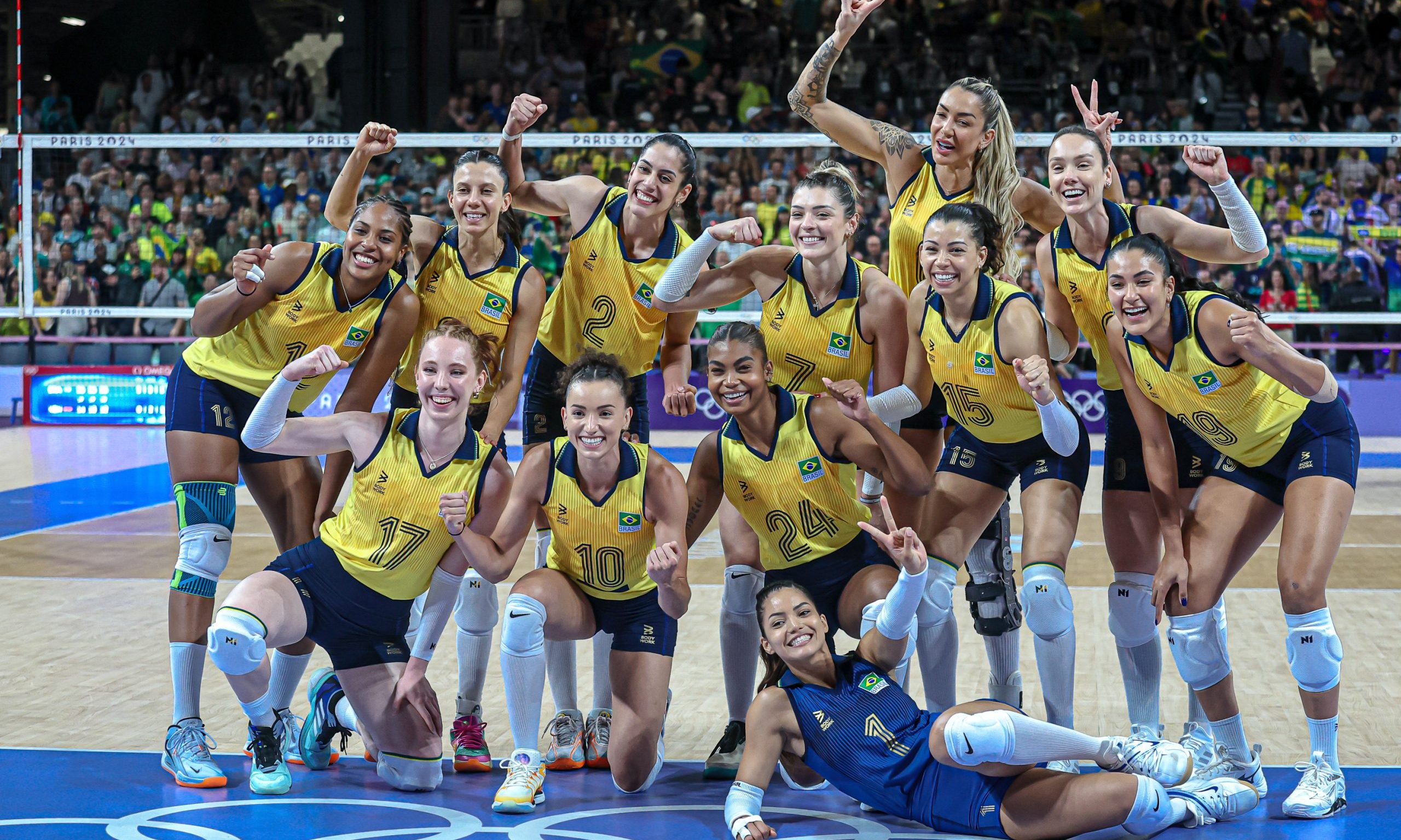 Brasil Quênia vôlei feminino Paris Olimpíada Jogos Olímpicos