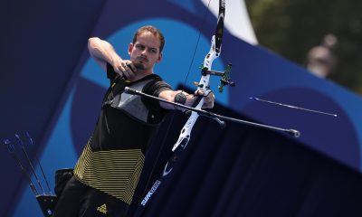 Marcus D'Almeida tiro com arco Paris 2024 Jogos Olímpicos Olimpíada