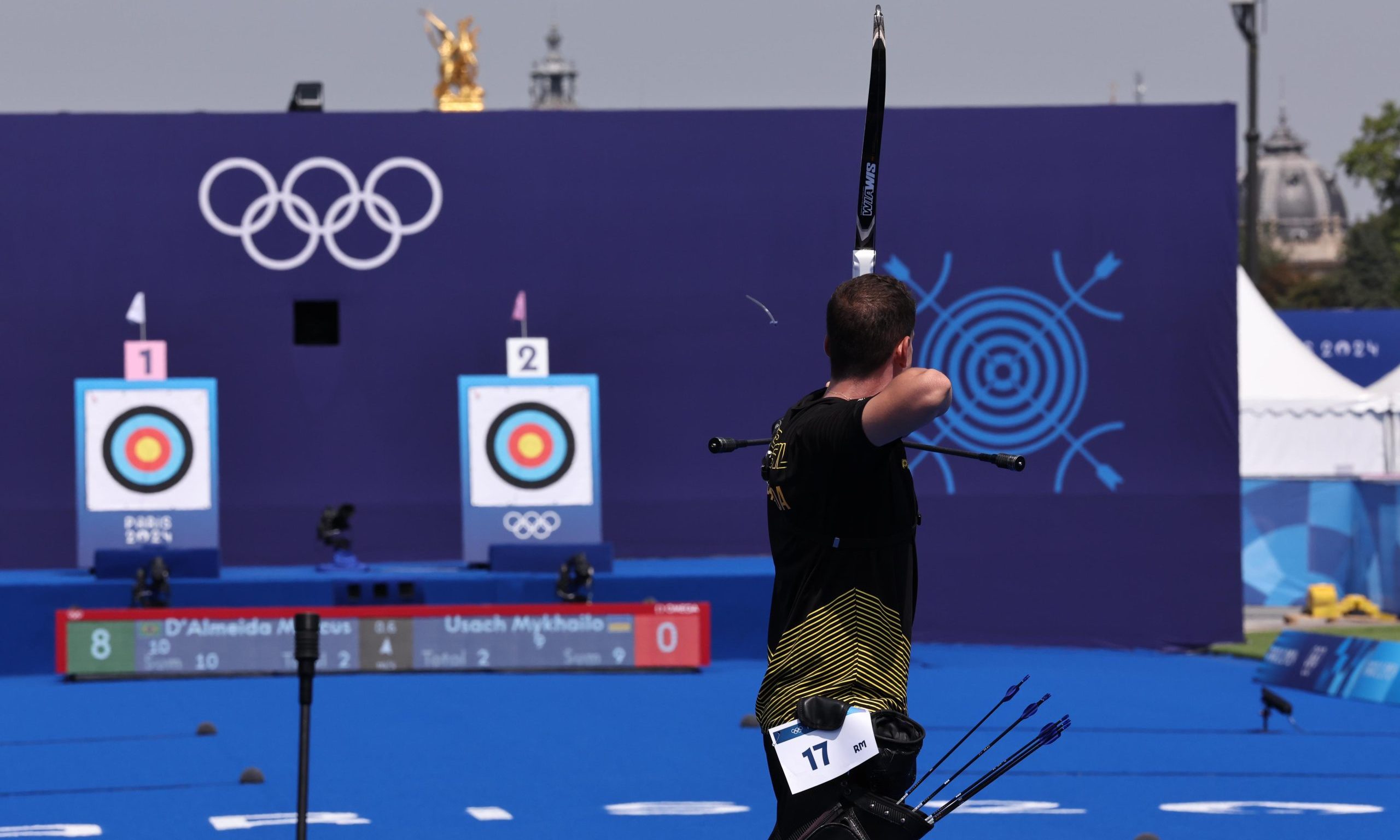 Marcus D'Almeida tiro com arco Paris 2024 Jogos Olímpicos Olimpíada