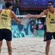 André e George foram eliminados nas oitavas de final do vôlei de praia nos Jogos Olímpicos de Paris-2024