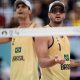 André e George no vôlei de praia dos Jogos Olímpicos de Paris-2024