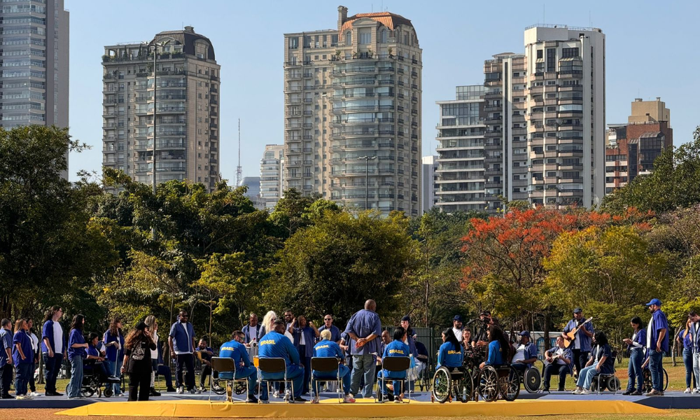 Braskem, junto com o CPB, fazem evento no Ibirapuera para a transmissão das Paralimpíadas