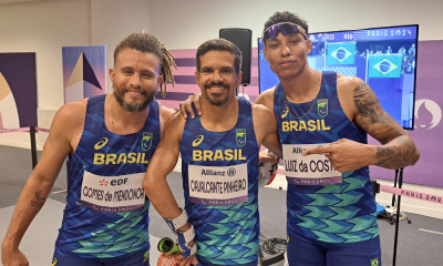 Ricardo Mendonça, Christian Gabriel, Edson Cavalcante. Foto: Camila Nakazato/Olimpíada Todo Dia