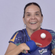 Carla Maia, atleta do tênis de mesa paralímpico