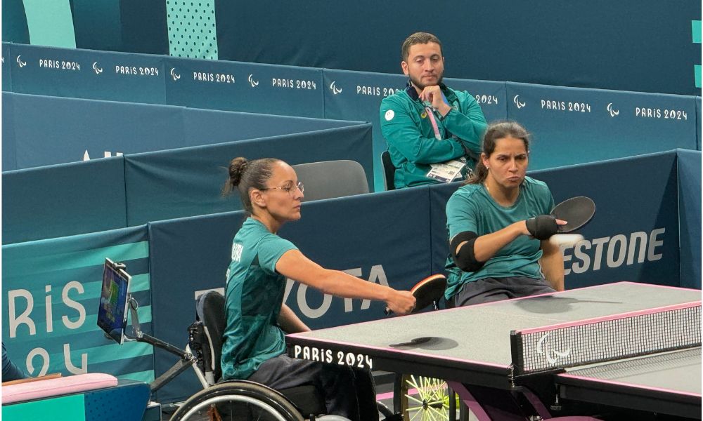 Cátia Oliveira e Joyce Oliveira avançam para a semifinal do tênis de mesa e garantem primeira medalha para o Brasil nos Jogos Paralímpicos