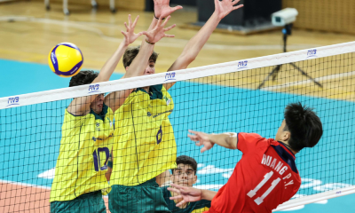 Confronto entre Brasil e Taipei Chinês, válido pelas quartas de final do Mundial Sub-17 (Foto: Volleyball World)