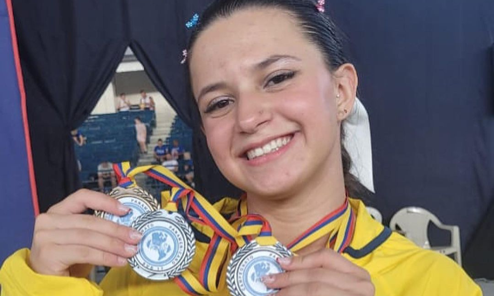 Beatriz Kamille, representante brasileira do Pan-Americano Sub-17 (Divulgação/CBLP)