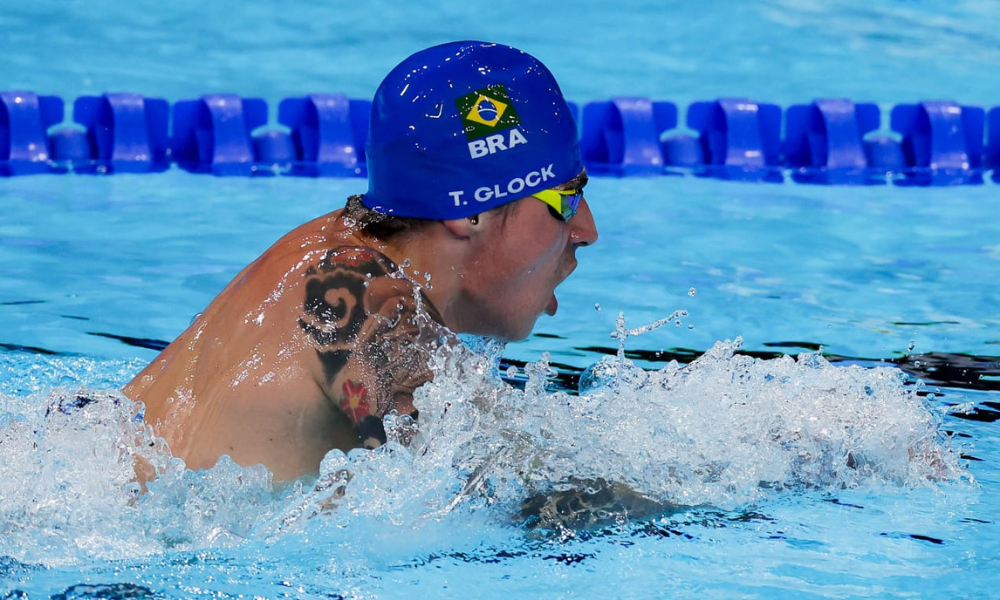 Talisson Glock na final dos 200m medley SM6 nos Jogos Paralímpicos de Paris-2024 (Ana Patrícia/CPB)