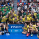 Seleção brasileira feminina de handebol que irá disputar o Mundial Juvenil da modalidade (Reprodução/Instagram/@andr8ssa)