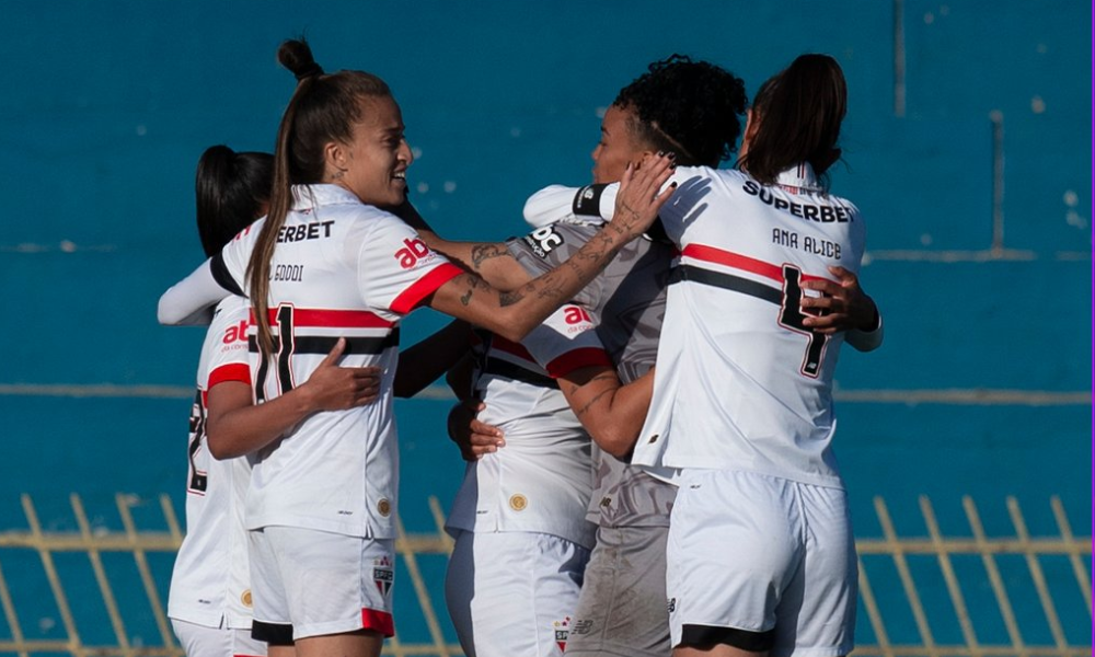 Partida entre São Paulo e São José, válida pelo Paulista Feminino (Anderson Romão/ Ag. Paulistão)