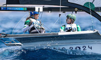 Martine Grael e Kahena Kunze, parceria bicampeã olímpica em ação nos Jogos de Paris-2024 vela paris remo