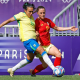 Marta na partida contra a Espanha pelos Jogos Olímpicos de Paris-2024 (Rafael Ribeiro/CBF)