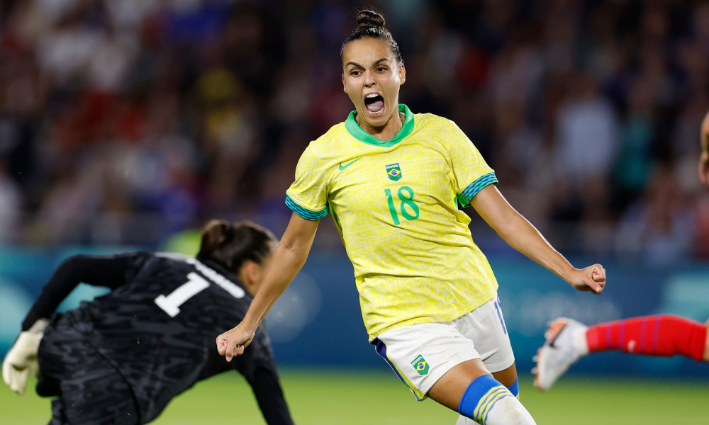 Gabi Portilho, grande destaque do Brasil nos Jogos Olímpicos de Paris-2024 (Rafael Ribeiro/CBF)