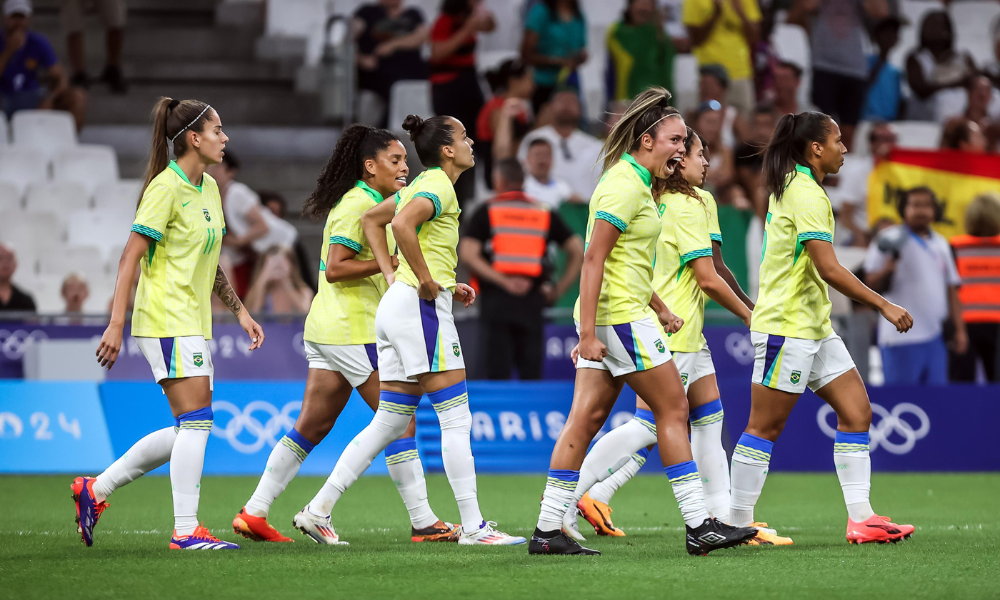 Seleção brasileira feminina de futebol, finalista dos Jogos Olímpicos de Paris-2024 (Gaspar Nóbrega/COB)