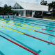 Piscina do Jurerê Sport Clube, sede do Troféu José Finkel de natação (Divulgação/On Board Sports)