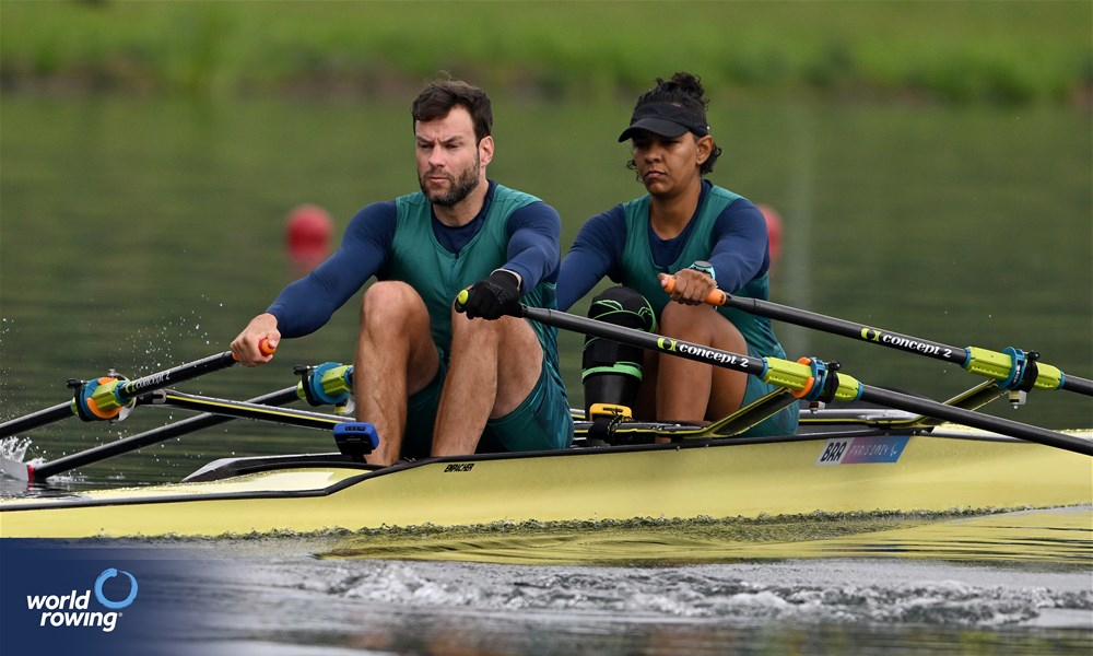 Diana e Jairo Remo Jogos Paralímpicos Paris-2024