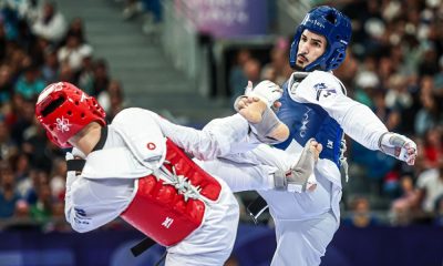 Edival Pontes, o Netinho, na categoria até 68 kg do taekwondo nos Jogos Olímpicos de Paris-2024