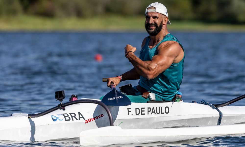 Fernando Rufino quer o bicampeonato da canoagem nos Jogos Paralímpicos de Paris-2024