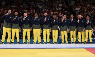 Equipe brasileira e judô