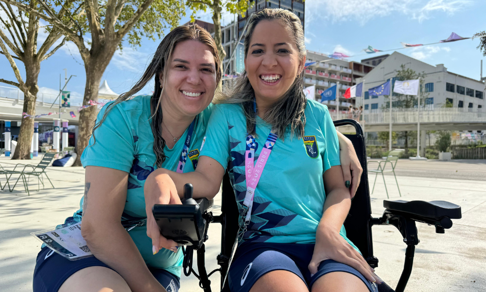 Poliana Cruz e Andreza Vitória