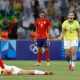 Futebol feminino despachando a Espanha nos Jogos Olímpicos de Pris-2024