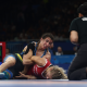 Giullia Penalber projeta adversária no wrestling dos Jogos Olímpicos de Paris-2024