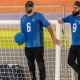 Seleção brasileira de goalball masculino em preparação para os Jogos Paralímpicos de Paris-2024