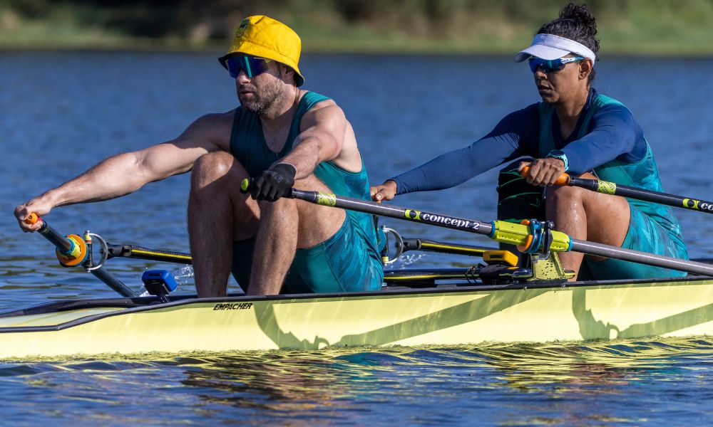 Jairo Klug e Diana Barcelos já foram bicampeões mundiais juntos no remo e querem repetir o sucesso nos Jogos Paralímpicos de Paris-2024