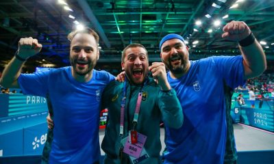 Luiz Filipe Manara e Cláudio Massad vencem favoritos espanhóis na estreia do tênis de mesa