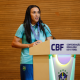 MARTA, SELEÇÃO BRASILEIRA DE FUTEBOL FEMININO, NA SEDE DA CBF