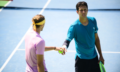 Marcelo Melo e Alexander Zverev no Masters 1000 de Cincinnati