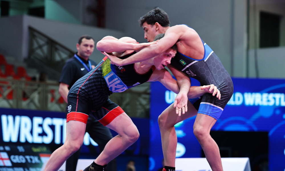 Guilherme Landim Salles no Mundial sub-17 de Wrestling